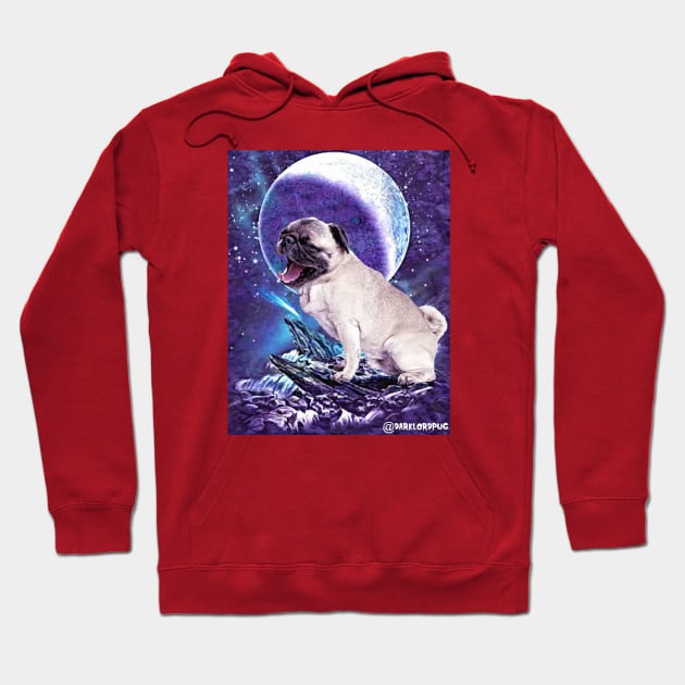 Pug Purhowl Hoodie by darklordpug